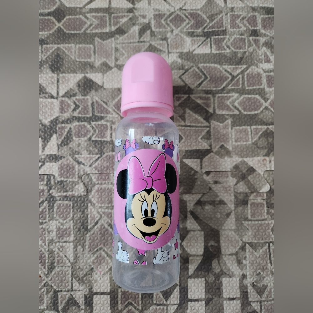 8oz/240mL Pink Minnie Mouse Baby Bottle